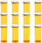 Pill Bottles with Snap Caps, Not Child Resistant, Easy Open Empty Medicine Plastic Containers, 30 dram, 12pcs