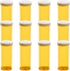 Pill Bottles with Snap Caps, Not Child Resistant, Easy Open Empty Medicine Plastic Containers, 30 dram, 12pcs