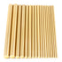 Swpeet 18Pcs Assorted Brass Solid Round Rod Lathe Bar Stock Kit - Diameter 2mm-8mm Length 100mm - Perfect for Various