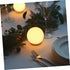 80mm COHEALI Frosted Milk Glass Globe Lamp Shade Replacement round Pendant Globe Cover for Ceiling Fan Light Fixture