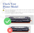 Valuetoner Compatible Toner Cartridge Replacement for HP 201X 201A CF400X CF400A High Yield for Color Laserjet Pro