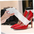 Set 2 Luxshiny Versatile Plastic Shoe Racks Suitable for High Heels Flats Display Stand