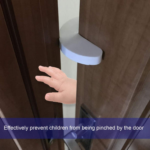 Baby Door Slam Stopper, Soft Foam Door Pinch Guard (6 Pack) Prevents Finger Injuries, Slamming Doors
