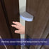 Baby Door Slam Stopper, Soft Foam Door Pinch Guard (6 Pack) Prevents Finger Injuries, Slamming Doors
