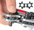 8, 6, 4, 2, 1, 1/0 iCrimp Battery Cable Lug Crimping Tool for AWG Heavy Duty Wire Lugs, Battery Terminal, Copper Lugs