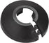 uxcell Pipe Cover Decoration, 16mm PP Plastic Escutcheon Water Pipe Drain Line Cover, Black (10pcs)