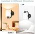 1 E26 Bulbs CANMEIJIA Wall Sconce Light, Modern Wall Light Fixture, Bathroom Vanity Lights with Matte Black Wall Lamp