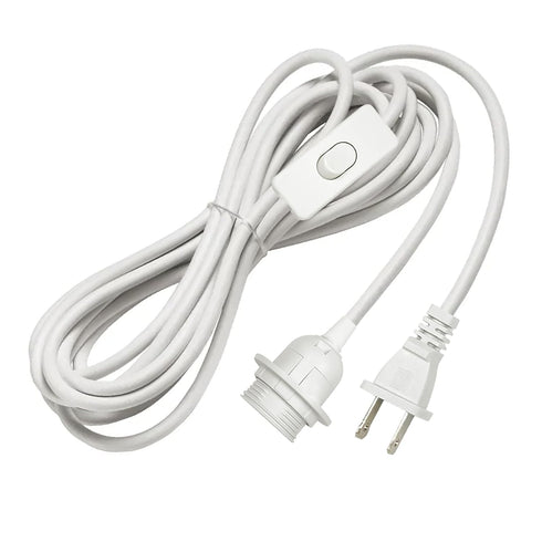 BigiWoon Plug in Pendant Light Cord Kit - UL 20Ft Lamp Cord with