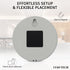 Closet (400 Motion Sensor Night Light - Motion Sensor LED Light: Adjustable Brightness, USB Rechargeable MAh Battery)