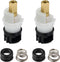 RP25513 Faucet Stem Replacement for Delta Two Handle Faucet Repair Kit, 2 Pack with RP24096 Cartridge, RP4993 Seat,