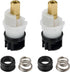 RP25513 Faucet Stem Replacement for Delta Two Handle Faucet Repair Kit, 2 Pack with RP24096 Cartridge, RP4993 Seat,