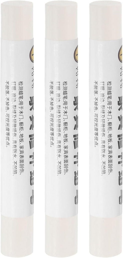 uxcell Furniture Repair Crayons, 3Pcs - Wood Wax Filler Stick, Furniture Markers