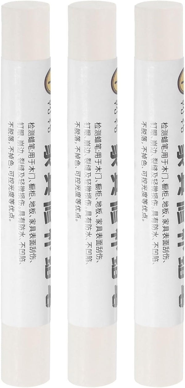 uxcell Furniture Repair Crayons, 3Pcs - Wood Wax Filler Stick, Furniture Markers