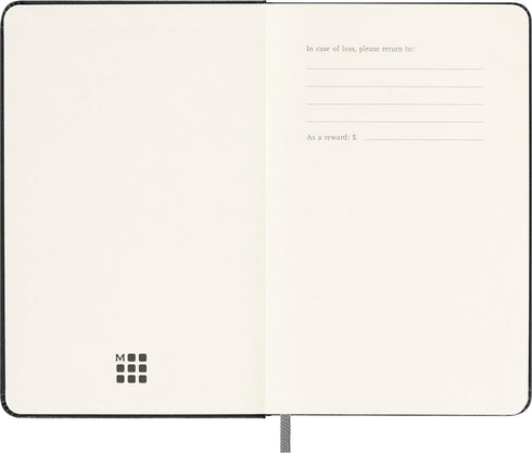 Moleskine Smart Notebook – Pocket, Ruled, Black, Hard Cover, 3.5 x 5.5