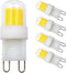 ZHENMING G9 LED Light Bulbs, Dimmable 4W Equivalent 40W Halogen, Daylight White 6000K, Pack of 4