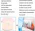 4"x4" 10 Packs, Dimora Fenestrated Foam Dressing, Non-Adhesive Tracheo Pads Tracheostomy Supplies Hydrophilic Highly