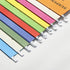 SUPVOX 10pcs Colorful A4 Hanging File Folders, Mixed Color Suspension File Holders for Organizing Documents