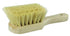 44014 8" Weiler Utility Scrub Brush, White Tampico Fill, Short Handle, Wood Block