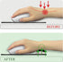 Cat Mouse Pad, Funny Ergonomic Mousepad with Wrist Rest, Gaming Mouse Pad Wrist Support with Non-Slip Pain Relief PU Base, Black Cat Mouse Pads for Desk, Cute Office Desk Accessories Decor by LIMKRIAN