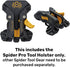 Spider Pro Tool Holster - Upgraded, Self Locking, Quick Draw Universal Tool Holder with Ambidextrous Thumb Lock - Clips Onto Any Belt by Spider