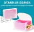 H4D 13 Pocket Accordion File Organizer, Coupon Receipt Holder, 7x4.5 Inches, Pink