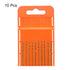10pcs M35 High Speed Steel Cobalt Jobber Drill Bits 1.3mm / 0.051" HSS Twist Tool for Stainless Steel Copper Wood