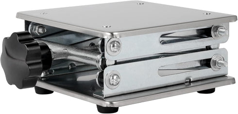 2 Pack 8 x 8 Inch Lab Scissor Jack, Stainless Steel Lift Stand, Expandable from 80mm to 270mm