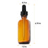 Yesker Amber Glass Bottles for Essential Oils, 60 ml (2oz) with Glass Eye Dropper, Pack of 12