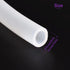 DMiotech 5/16"(8mm) ID 1/2"(12mm) OD 3.3 Feet Translucent Silicone Tube, Industrial Tubing for Water Air Pump