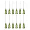uxcell 20 Pcs 14G Plastic Dispensing Needles, 1" PP Glue Needle Tube with Blunt Luer Lock Tips