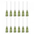 uxcell 20 Pcs 14G Plastic Dispensing Needles, 1" PP Glue Needle Tube with Blunt Luer Lock Tips