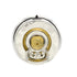 PIC Gauges 202L-204H Center Back Mount Glycerine Filled Pressure Gauge, 2" Dial, 0/300 psi Range