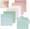 EOOUT Transparent Sticky Notes, 6 Pads 3x3 Inch, 300 Sheets Pastel Clear Self-Adhesive Waterproof Notes for School