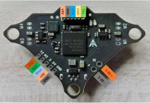 JINPIAOPIAO F4DC 4.2.0 Preconfigured Flight Controller with Betaflight Firmware for FPV Racing Drones and Quadcopters