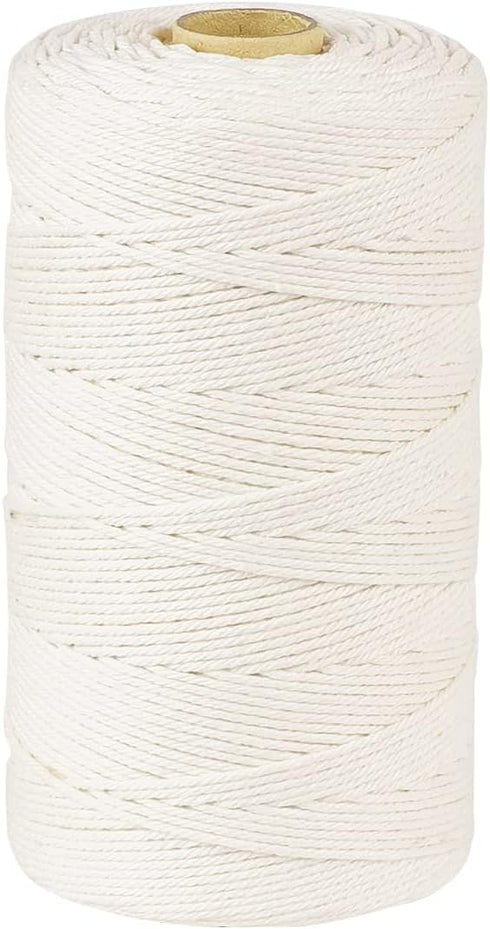PerkHomy Cotton Butchers Twine String, 1100 Feet 2mm Food Safe Twine for Cooking, Crafts, Bakers, Gift Wrapping