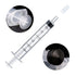 3 ml Pack 30 Syringe Without Needle, Syringe for Liquid with Cap, Oral, Scientific Labs, Measurement