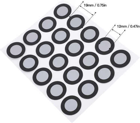 ciciglow 3D 3D 3D 3D 12mm 19mm 10 200 Scanning Marker for Scanner, Tracking Dot Reference Point Markers for Scanning
