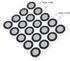 ciciglow 3D 3D 3D 3D 12mm 19mm 10 200 Scanning Marker for Scanner, Tracking Dot Reference Point Markers for Scanning