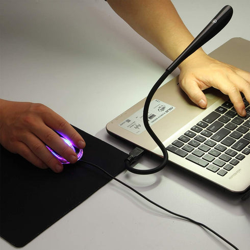 SOON GO 3 1 Dimmable Mini Mouse Pad Kids Mice for Laptop USB LED Light in Gift Combo Mouse Pad Non-Slip Rubber Base USB