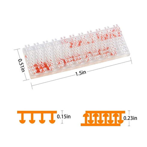 YeeBeny EZ Pass/I-Pass/Toll Tag Tape Mounting Kit - 8pcs Glue Adhesive Dual Lock Tape Ezpass Tag Holder