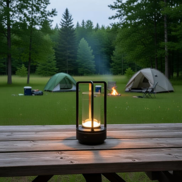 Portable Cordless LED Table Lamp with Remote, 16 Colors RGB Color Changing