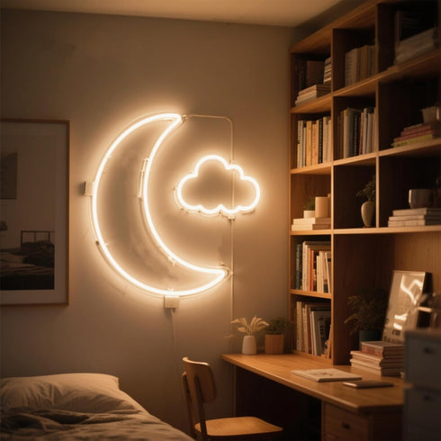 XINGZHI 16.4FT 5V Warm Neon Light Strip Waterproof, USB Led Strip Lights with Touch Controller, Cuttable Flexible