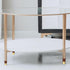 LIFKOME 4pcs 8cm Replacement Furniture Legs Sofa Cabinet Legs Solid Wood Walnut Color Support Feet for Tv Stand Dresser