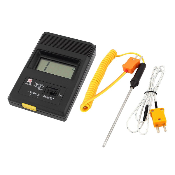 YOKIVE K-Type Digital Thermometer Temperature Reader Sensor, -50-1300C with Thermocouple Probe, Great for Factory