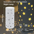 Bedside Table Lamp Rotating Night Light Led Lights for Girls Bedroom Decor Living Room Star Projector Shadow USB Floor