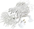34FT 100 Commercial Christmas Lights by Novelty Lights, Indoor/Outdoor Mini Lights (White Wire)