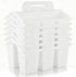 ALINK Classroom Caddy Storage Basket with Handle, 6 Pack Plastic Arts Office