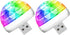 Lmaytech USB Mini Disco Ball Party Lights, Sound Activated DJ Stage Strobe Lights,