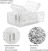VIPMOON 12Pcs 3Pin LED Strip Light Connectors, Quick Connection for 10mm Wide Waterproof or Non-Waterproof WS2811