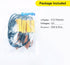 gopupu 2Pcs 3157 4157 T25 50W 6 3157 Load Resistor Fix Hyper Flash, Ohm Load Resistors for Switchback Led Turn Signal